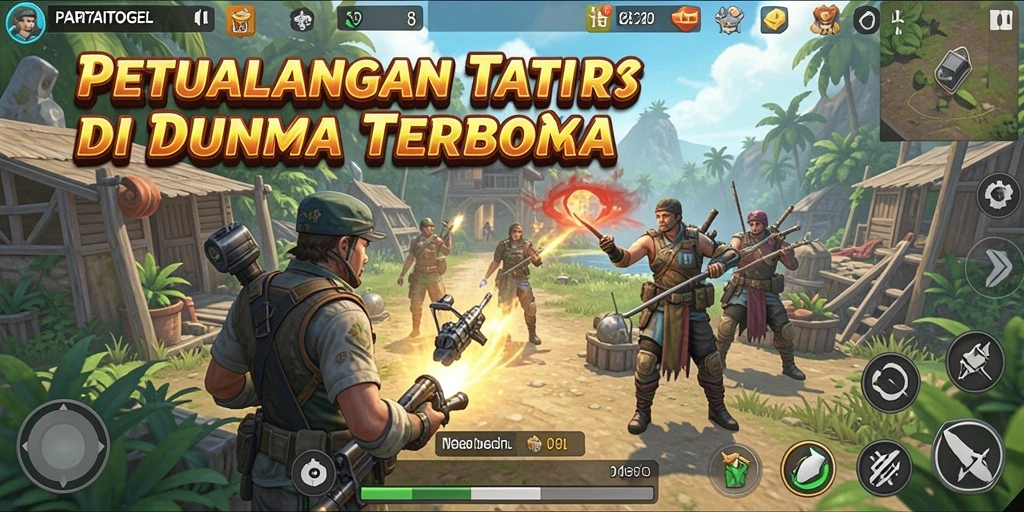 Tampilan gameplay Open World yang mendetail dan menarik.