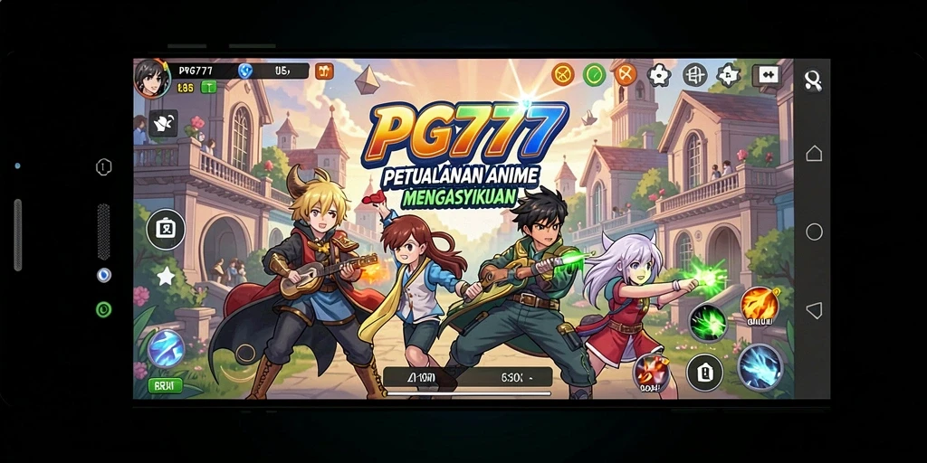 Tampilan gameplay PG777 yang mengesankan dan penuh warna.